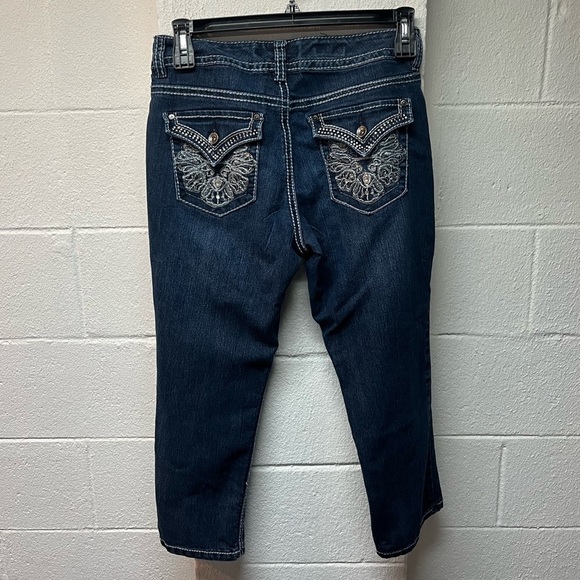 Nine West Indigo Cropped Jeans - Picture 3 of 5